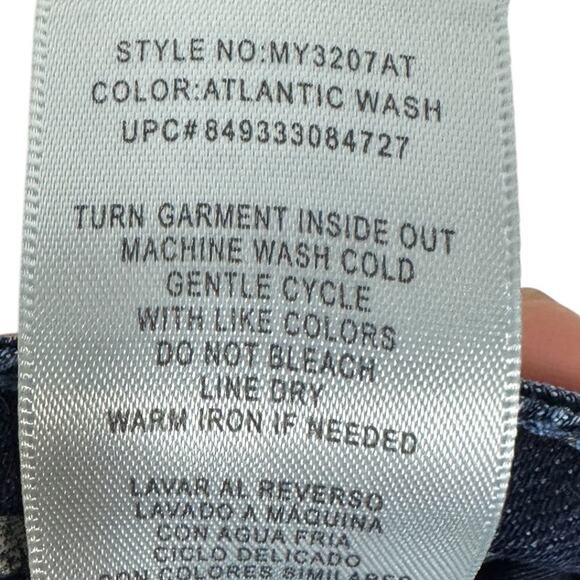 SEVEN Blue Denim Shorts SZ 16 - Picture 7 of 7